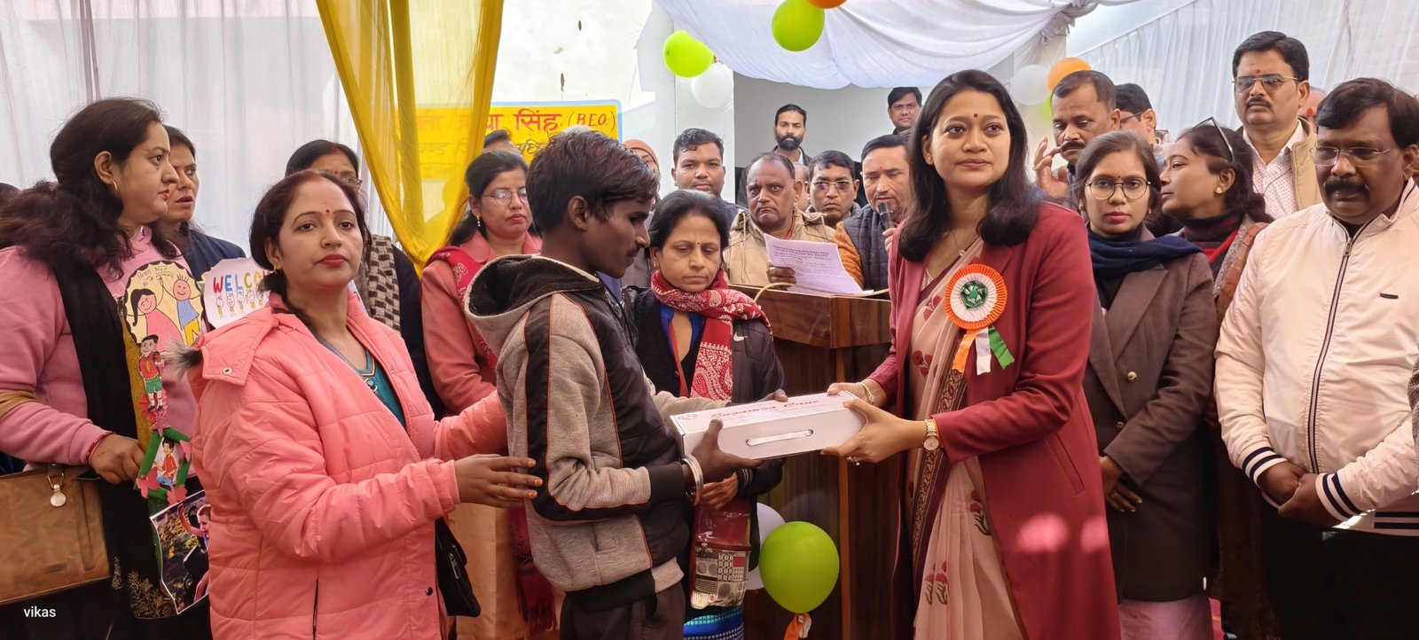 रायबरेली-डीएम ने बीआरसी ऊँचाहार में 141 दिव्यांग बच्चों को उपकरण किये वितरित 
