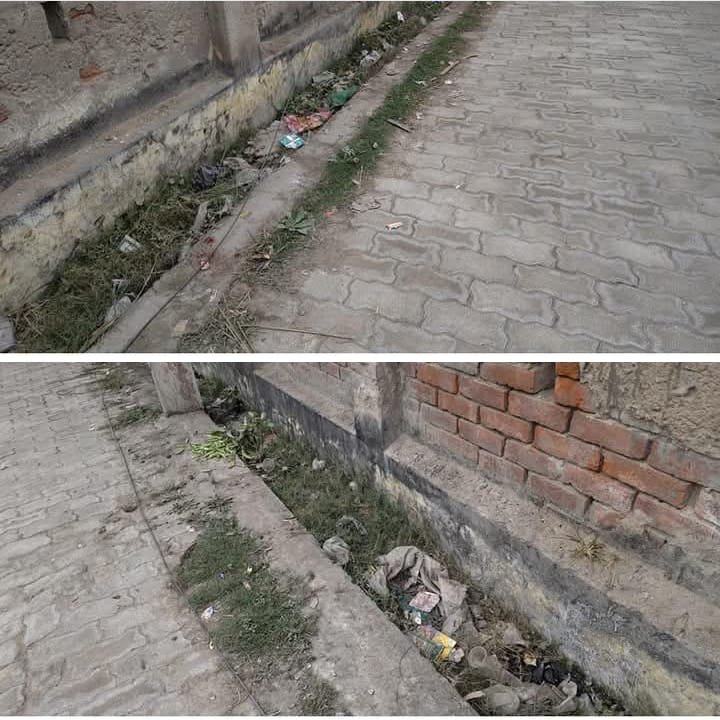 रायबरेली-नालियों में गंदगी का अंबार, जिम्मेदार जानकर भी बन रहे अनजान