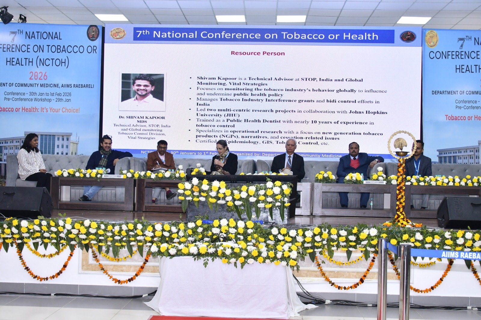 रायबरेली-7वां राष्ट्रीय तंबाकू एवं स्वास्थ्य सम्मेलन (NCTOH) 2026