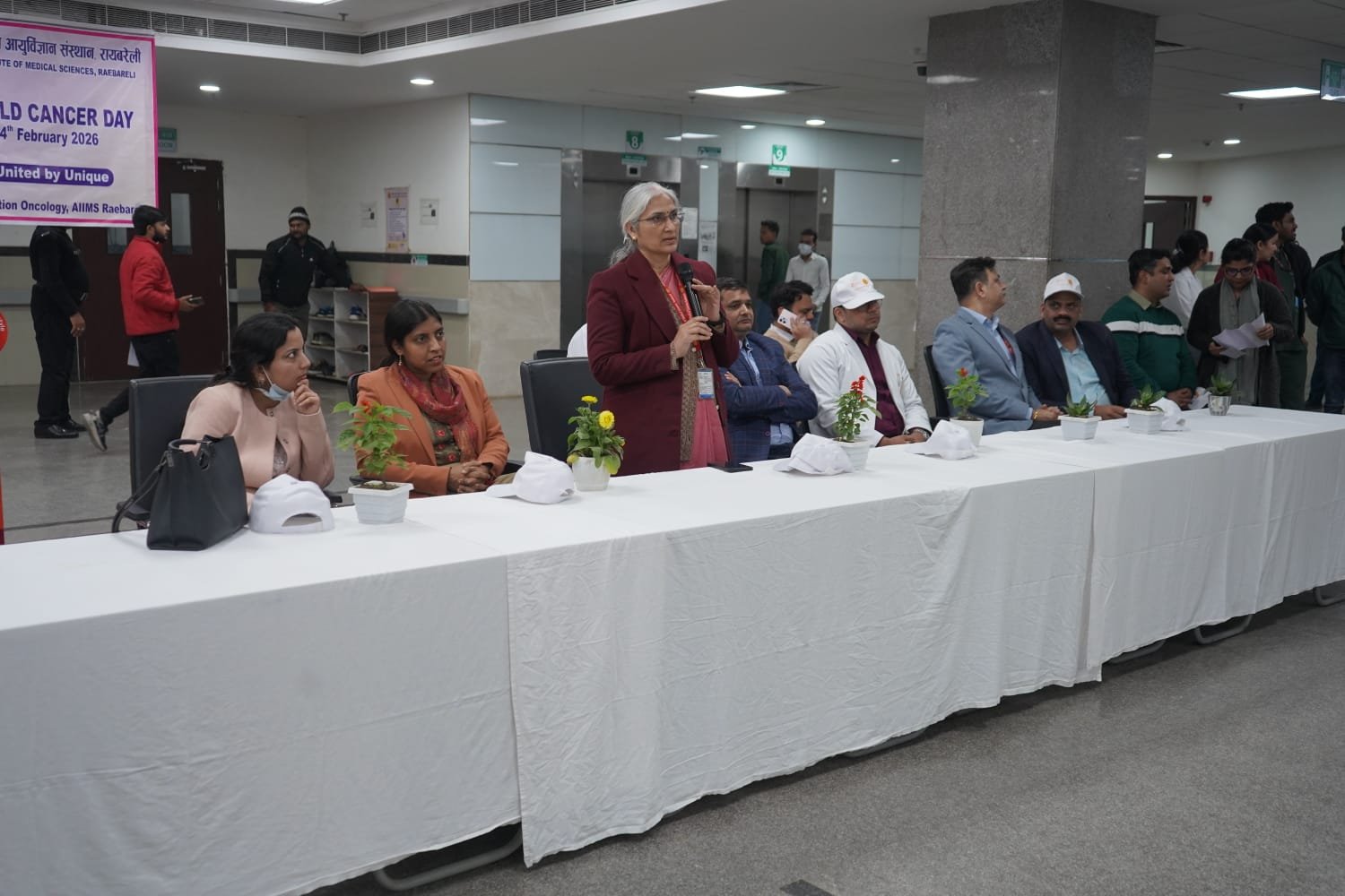 AIIMS रायबरेली, उत्तर प्रदेश में ‘विश्व कैंसर दिवस’ पर कैंसर जागरूकता कार्यक्रम