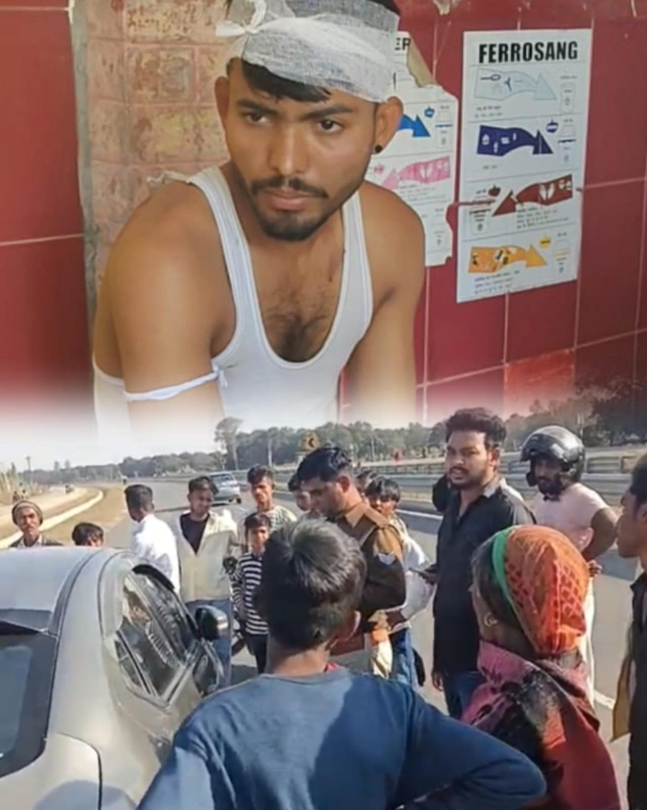 ऊंचाहार: घायल को सड़क पर छोड़ भागने की कोशिश कर रहे पुलिसकर्मी को ग्रामीणों ने घेरा,,,, 