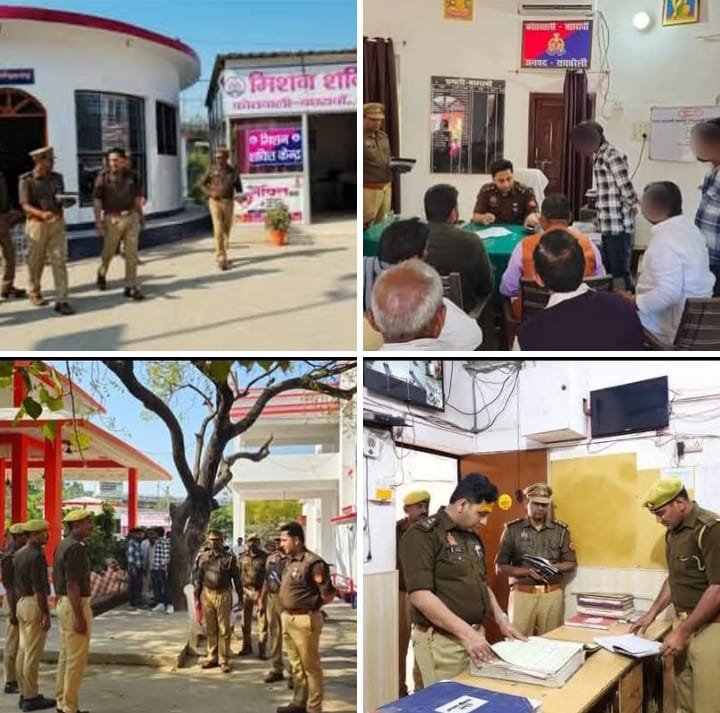 पुलिस अधीक्षक ने थाने का किया आकस्मिक निरीक्षण, संबंधित को दिए आवश्यक निर्देश 
