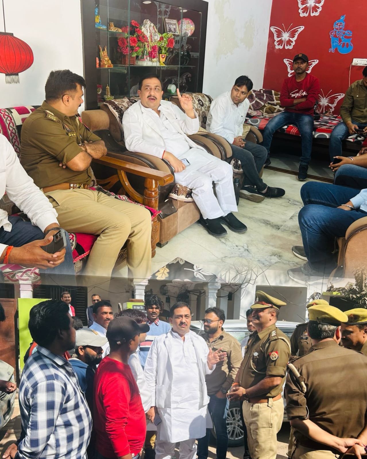 रायबरेली:कांग्रेस के प्रदेश सचिव वा पूर्व प्रत्याशी अतुल सिंह को पुलिस ने किया नजर बंद,,, 