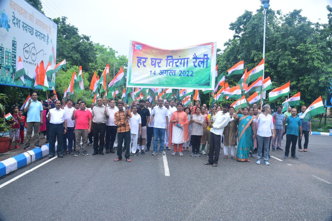 Raibareli-एनटीपीसी में तिरंगा रैली के साथ आजादी के अमृत महोत्सव कार्यक्रम का आगाज़