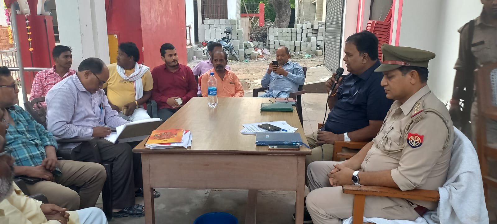 रायबरेली-शारदीय नवरात्रि, दुर्गा पूजा, दशहरा मेला, ईद उल मिलाद, बाराब बफात के त्योहार को लेकर पीस कमेटी की बैठक सम्पन्न,,,