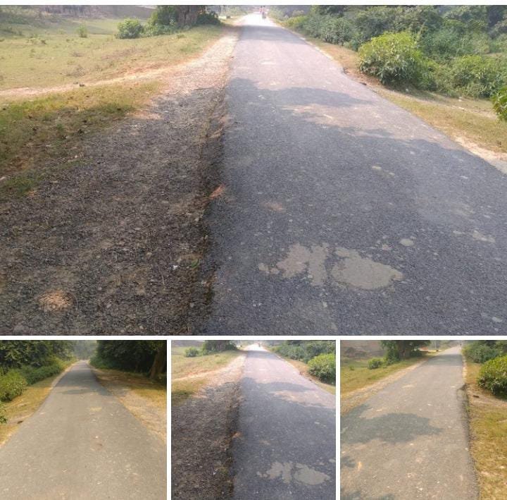 रायबरेली-कार्तिक पूर्णिमा पर्व पर  गोकना घाट पर लगाने वाले मेले की रास्ता खस्ता हाल ग्रामीणों में रोष 