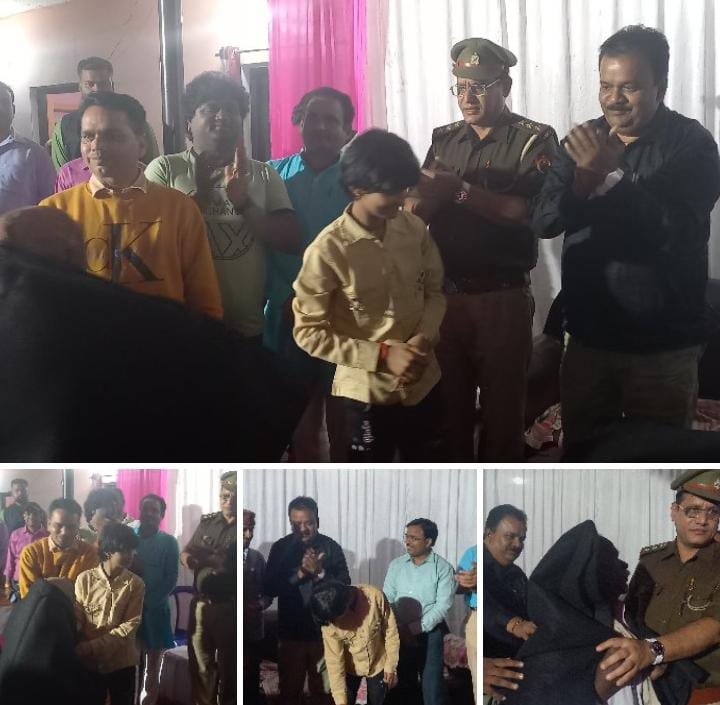 रायबरेली- 12 वर्ष की बिटिया आयुषी ने गरीबो को कम्बल बाटकर मनाया अपना जन्मदिन,,,,