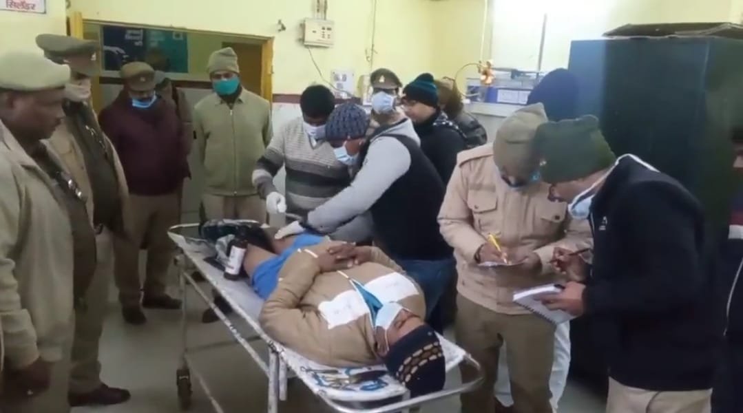 Raibareli-पुलिस व एसओजी टीम से बदमाशों के बीच हुई मुठभेड़