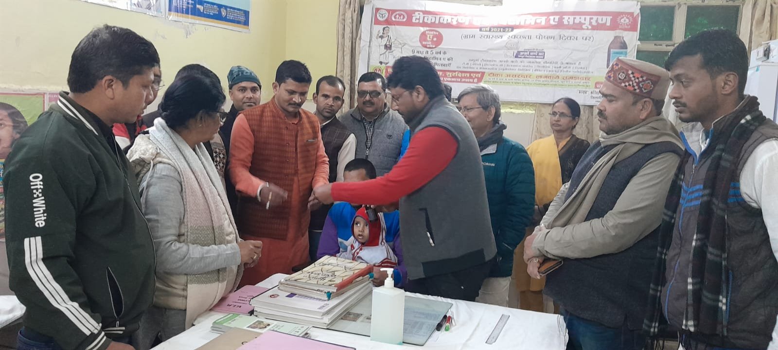 Raibareli-गर्भवती और बच्चों का रविवार को भी होगा टीकाकरण नगर -अखिलेश तिवारी* 