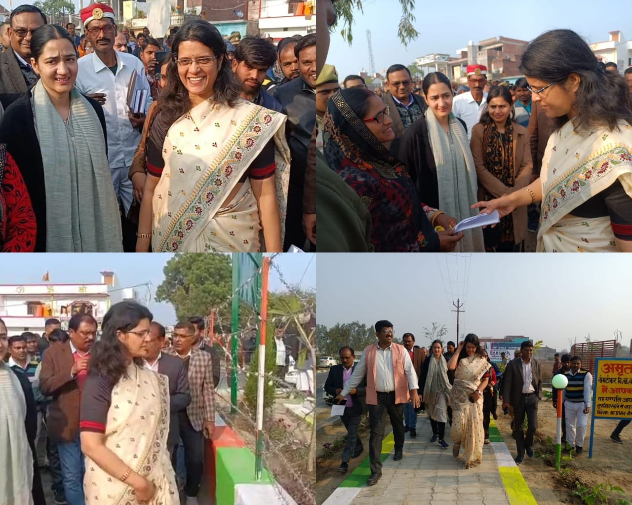 Raibareli-प्रमुख सचिव ने अमृत सरोवर का किया औचक निरीक्षण