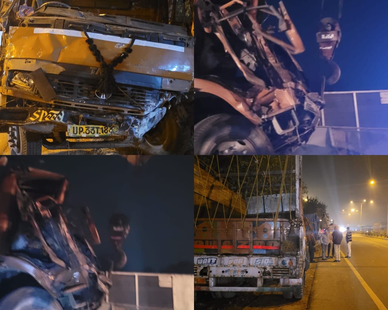 Raibareli-अज्ञात वाहन की टक्कर से डीसीएम चालक घायल