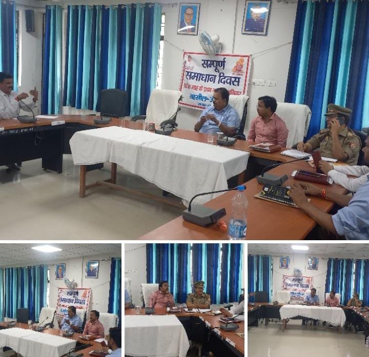 रायबरेली-एसडीएम ने क्षेत्र के सभी कस्बों की साप्ताहिक बंदी को लेकर तहसील सभागार में की बैठक 