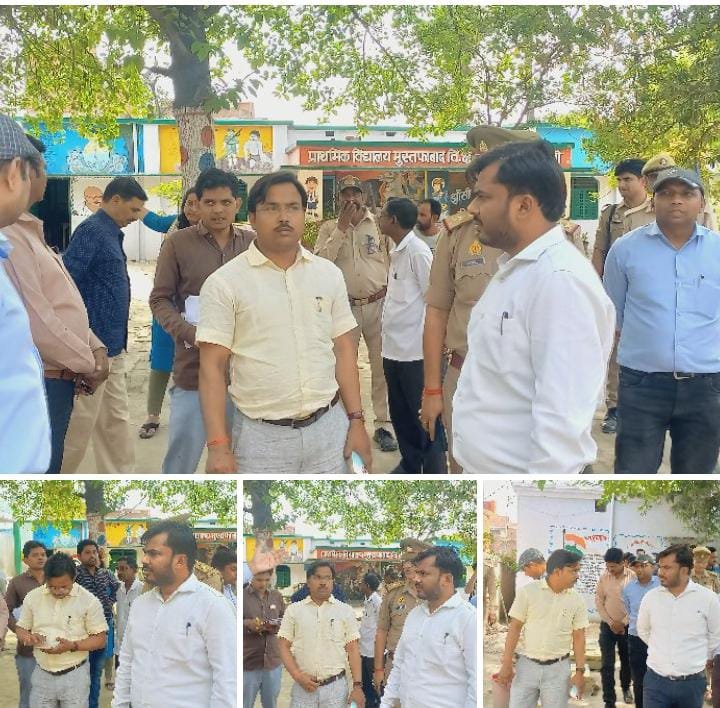 रायबरेली-एसडीएम वा तहसीलदार ने विद्यालयों बनाए गये मतदान केंदों का किया निरीक्षण दिये निर्देश,,,,