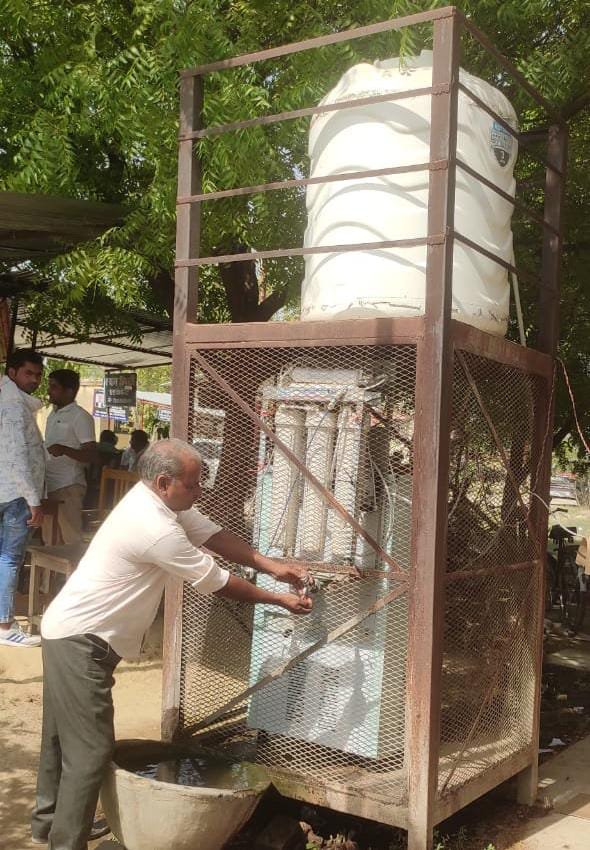 रायबरेली-लगा वाटर कूलर तो अधिवक्ताओं व फरियादियों की बुझी प्यास,,,,,?