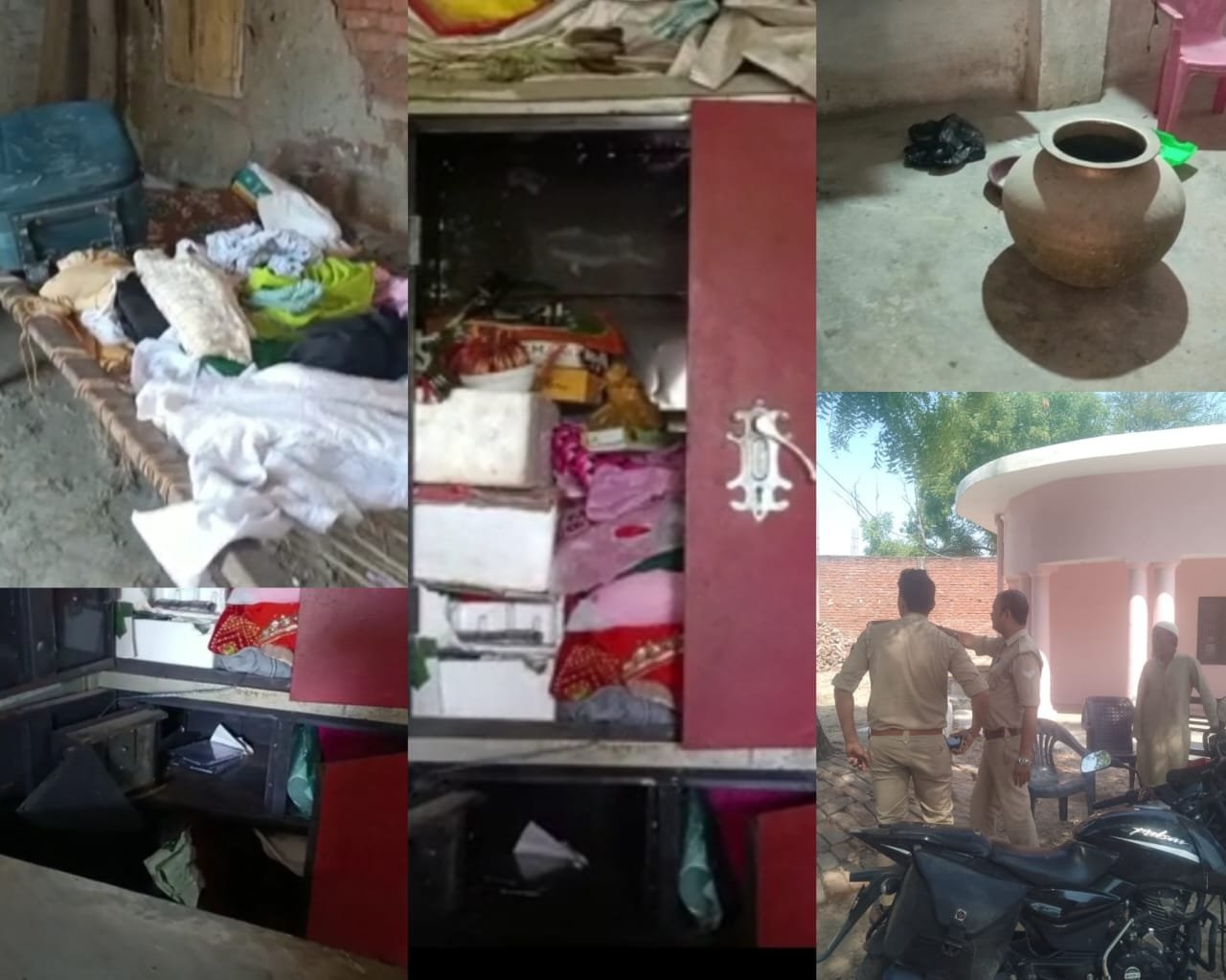 Raibareli-अज्ञात चोरों द्वारा जेवरात व नगदी 6 घरों में पार, जांच में जुटी पुलिस 