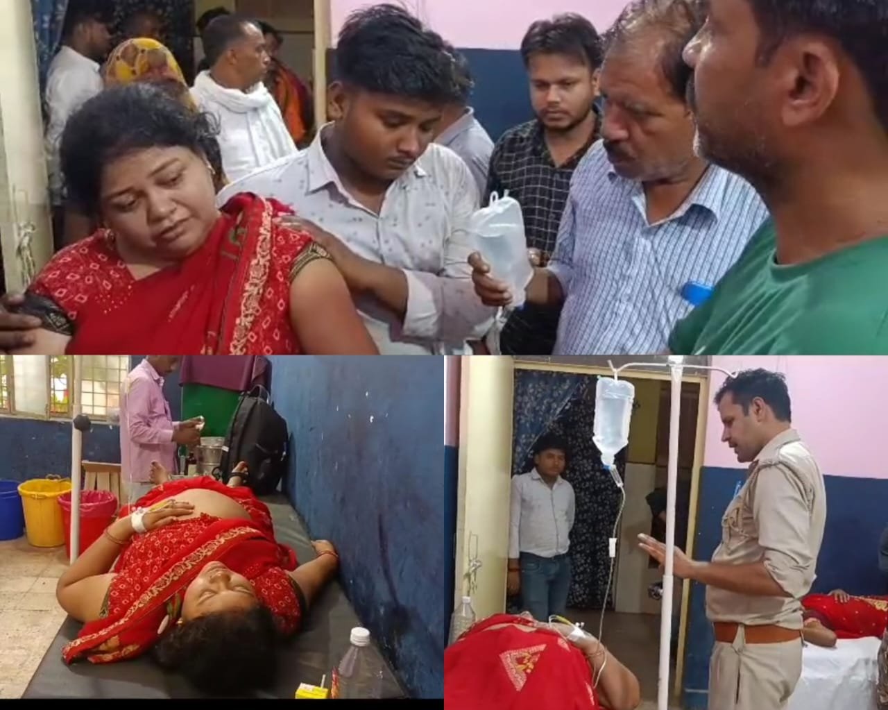 Raibareli-पति ने पत्नी को जमकर पीटा , जिला अस्पताल रेफर