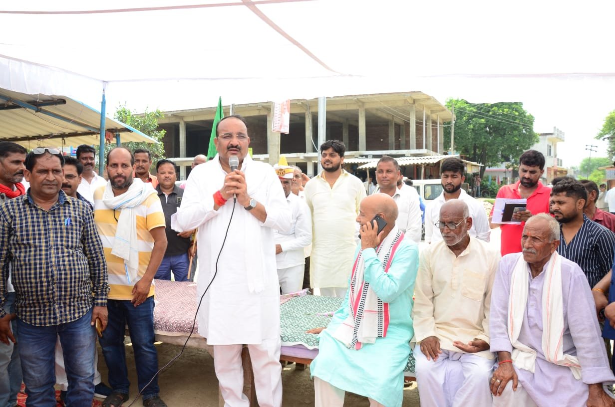 सेवा ही संकल्प पदयात्रा का राज्य मंत्री ने किया शुभारंभ