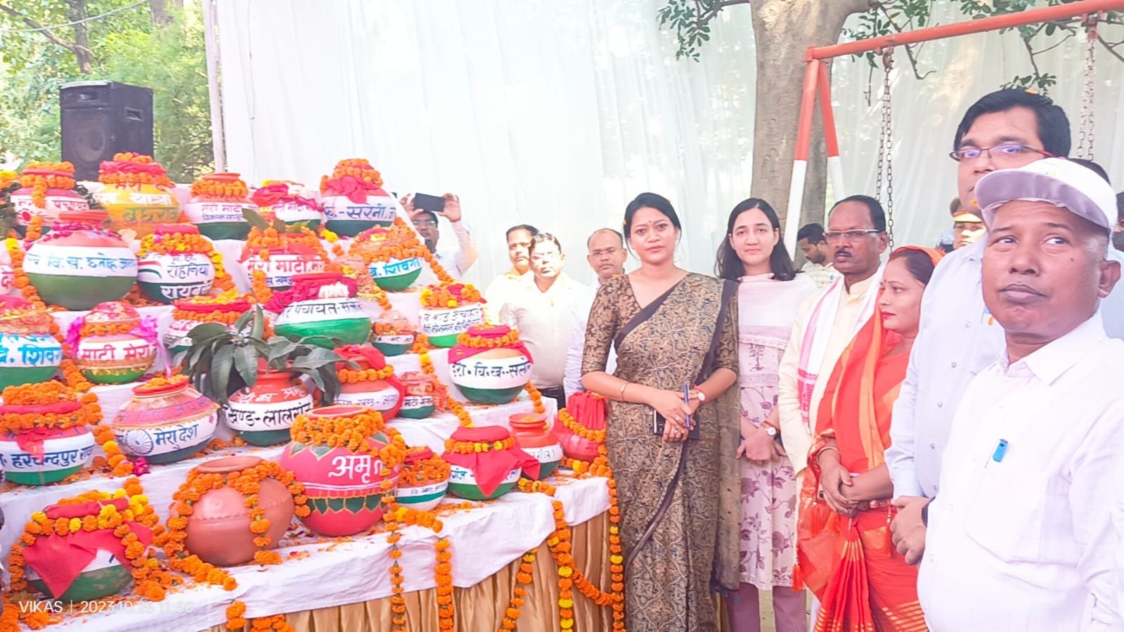 रायबरेली-मेरी माटी मेरा देश सांस्कृतिक कार्यक्रम का हुआ आयोजन