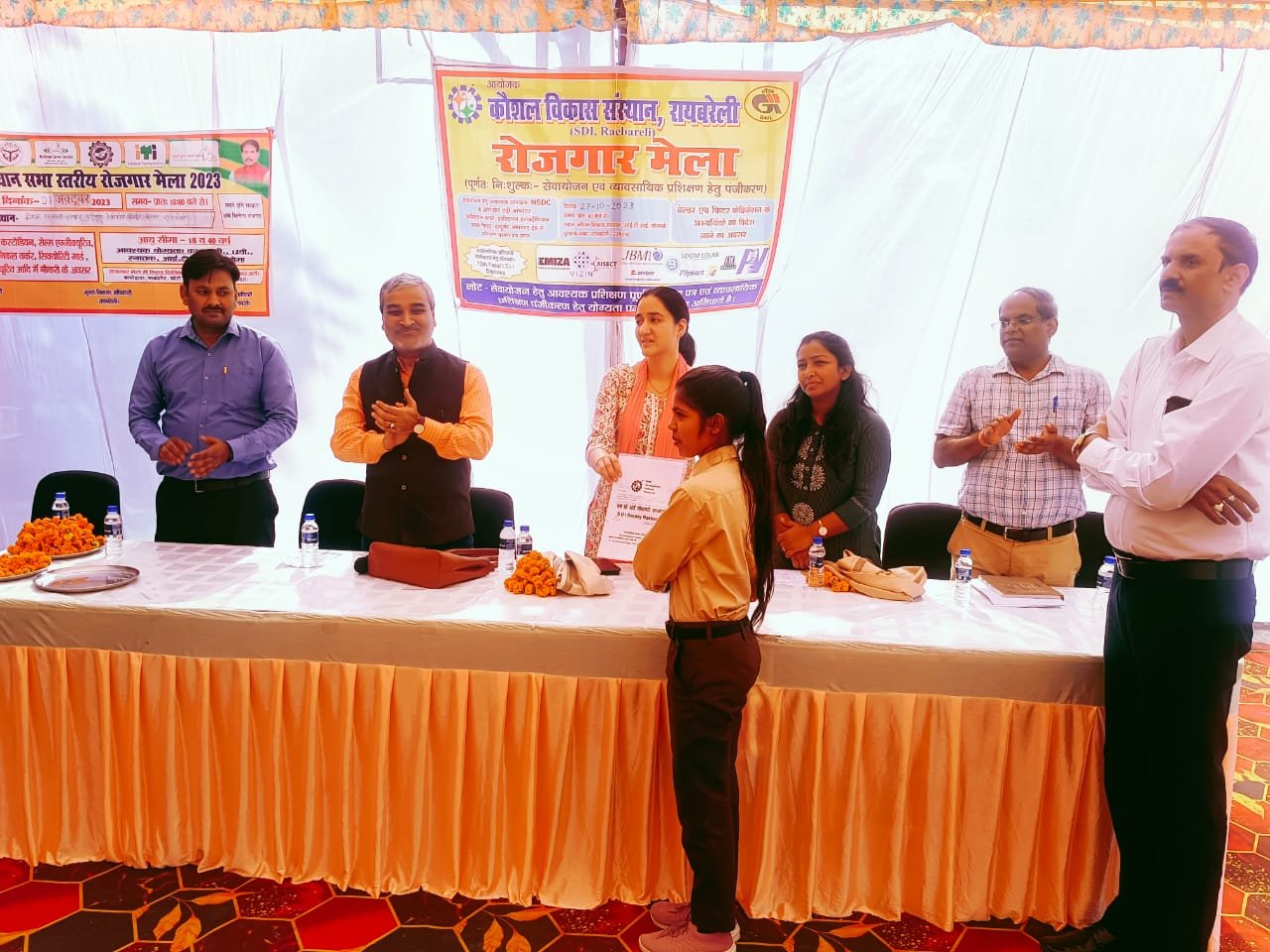 Raibareli-एक दिवसीय रोजगार मेले में 189 अभ्यर्थी चयनित*