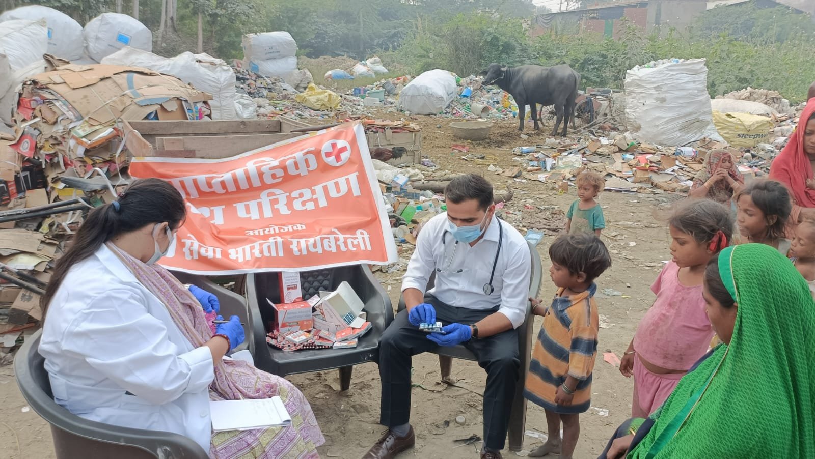 Raibareli-शिक्षा स्वास्थ्य संस्कार देने का काम कर रही है रायबरेली सेवा भारती 