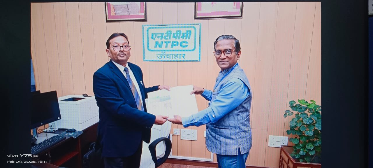 रायबरेली-अभय कुमार श्रीवास्तव बने एनटीपीसी ऊंचाहार के नए प्रमुख,, 