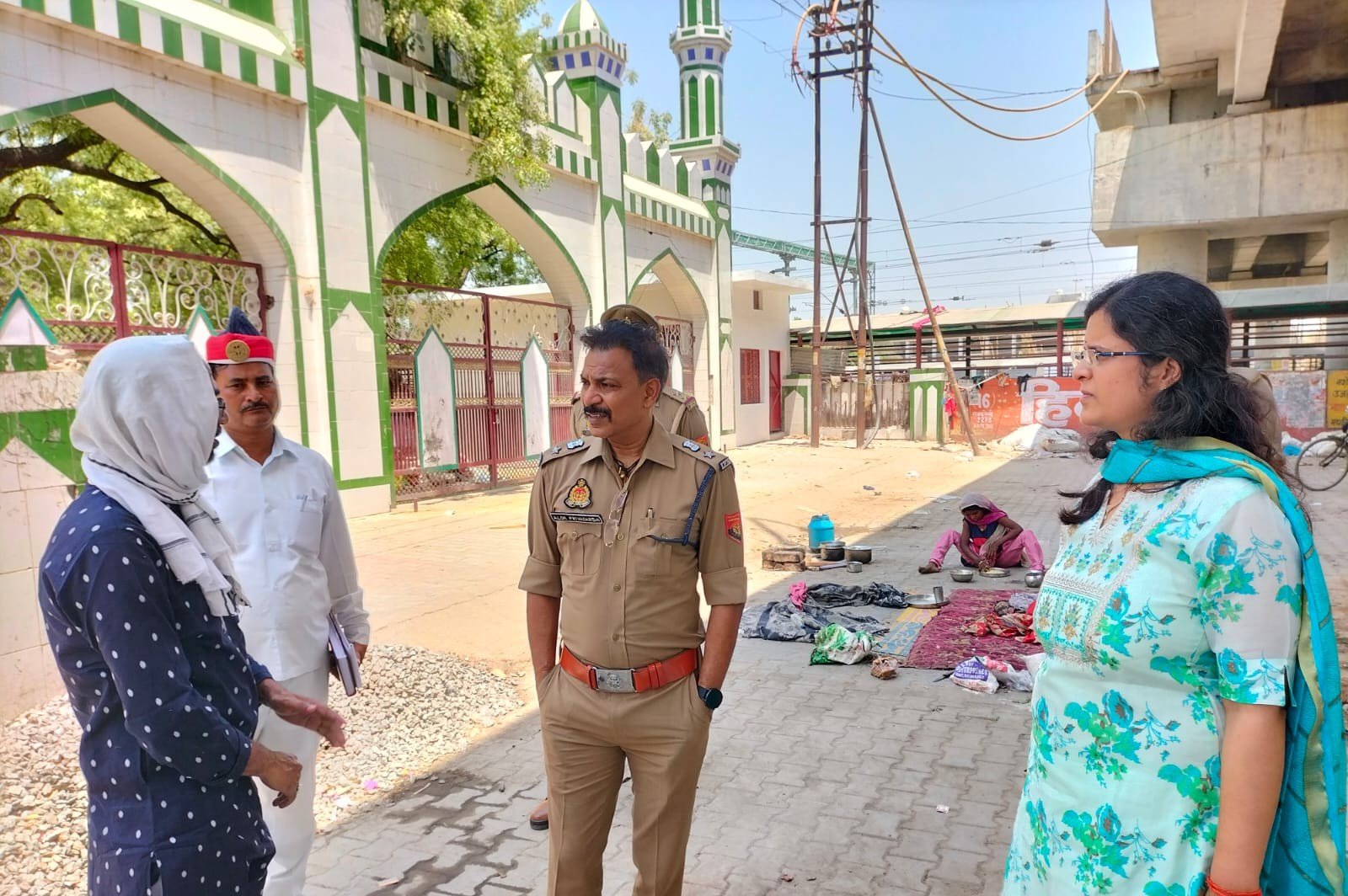 Raibareli-डीएम-एसपी ने ईदगाह स्थल का भ्रमण कर व्यवस्थाओं का लिया जायजा