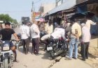 रायबरेली: तेज रफ्तार रोडवेज बस ने बाइक सवार को कुचला