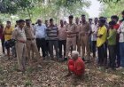 रायबरेली-फंदे पर लटकता मिला युवक का शव, जमीन पर रखे थे घुटने