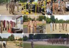 रायबरेली एसपी द्वारा साप्ताहिक परेड का किया गया निरीक्षण