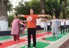 रायबरेली-योग शिविर में साधकों का किया गया सम्मान