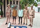 रायबरेली: चोरी के सामान के साथ 3 आरोपी गिरफ्तार, ई-रिक्शा बैटरी चोरी गिरोह का खुलासा