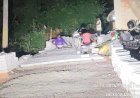 रायबरेली-डलमऊ ब्लॉक में रात के अंधेरे में बन रही इंटरलॉकिंग सड़क गुणवत्ता पर उठे सवाल