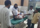 सड़क पार कर रहे अधेड़ को बाइक सवार ने मारी टक्कर, हालात गंभीर