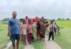 डेढ़ सौ मीटर कच्ची सड़क बनी ग्रामीणों की परेशानी, बरसात में गांव का संपर्क होता है बाधित