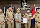 रायबरेली चलती ट्रेन में महिला यात्री की जान बचाने वाले जीआरपी सिपाही शिवपूजन चौधरी सम्मानित