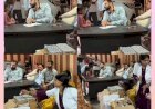 बाढ़ ग्रसित गांव में लगा स्वास्थ्य कैंप, जांच कर आवश्यक दवाएं की गई वितरित