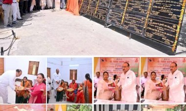 उद्यान मंत्री ने 29 आंगनबाड़ी केन्द्रों का किया लोकार्पण