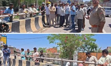 रायबरेली-खूनी ओवरब्रिज पर एक और दर्दनाक सड़क हादसा, बाइक सवार अधेड़ की हुई मौत