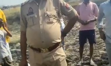 रायबरेली-पुलिस और ग्रामीणों के बीच नोकझोंक का वीडियो वायरल,“नेतागिरी उतार देने” की दी गई कथित धमकी