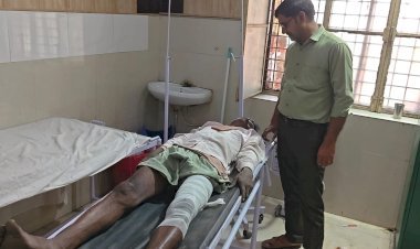 रायबरेली मोटरसाइकिल सवार को बचाने के चक्कर में ई रिक्शा पलटा, चालक फरार, सवार गंभीर