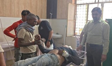 रायबरेली-अज्ञात पिकअप ने बाइक सवार राजगीर को मारी जोरदार टक्कर, हालत नाजुक