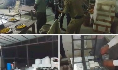 रायबरेली-अन्नपूर्णा दूध डेयरी पर खाद्य टीम का छापा, छापेमारी पर उठे सवाल