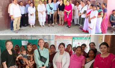 रायबरेली-सीएचसी पहुंची बिल एंड मिलिंडा गेट्स फाउंडेशन एवं UPTSU की टीम