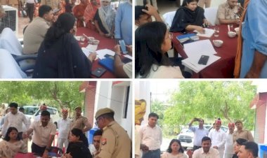 रायबरेली-डीएम-एसपी ने थाना दिवस पर सुनी लोगों की शिकायतें- जनसमस्याओं के त्वरित निस्तारण के दिए निर्देश
