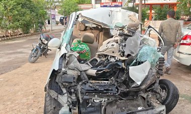 रायबरेली-खड़े ट्रक में टकराई कार दो भाई गंभीर घायल, ट्रामा सेंटर रेफर