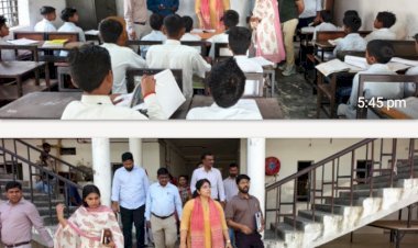 रायबरेली-डीएम ने आश्रम पद्धति विद्यालय के निर्माणाधीन कार्यों का किया निरीक्षण