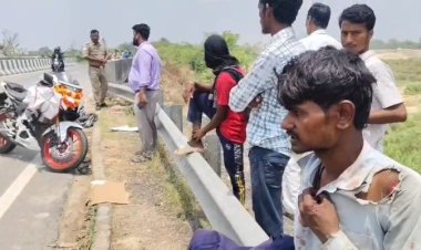 रायबरेली-अज्ञात वाहन की टक्कर से बाइक सवार अनियंत्रित होकर डिवाइडर से टकराया, हालत गंभीर