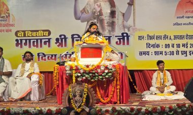 रायबरेली में गूँजी भगवान चित्रगुप्त की महिमा, १०० गाड़ियों के काफिले के साथ हुआ भव्य स्वागत