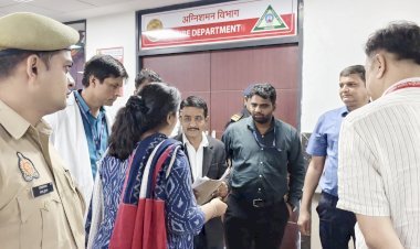 रायबरेली-डीएम ने एम्स का निरीक्षण कर व्यवस्थाओं का लिया जायजा