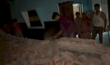 रायबरेली: दबंगों पर पुरानी बाउंड्री दीवार गिराने का आरोप, वीडियो वायरल
